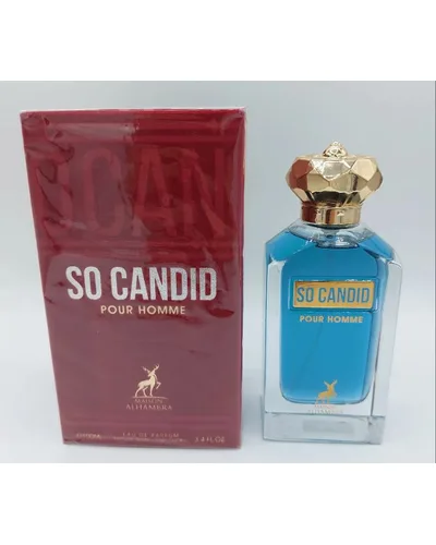So Candid Pour Homme Maison Alhambra Eau de Parfum - Perfume Masculino 100ml