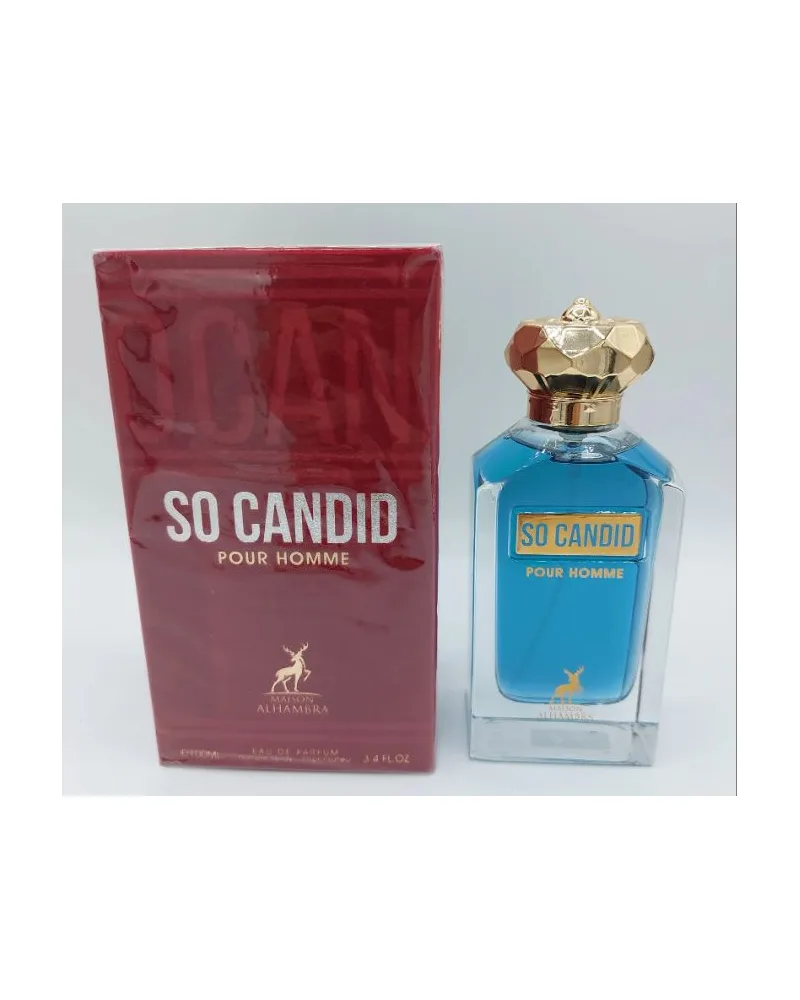 So Candid Pour Homme Maison Alhambra Eau de Parfum - Perfume Masculino 100ml — Maison Alhambra