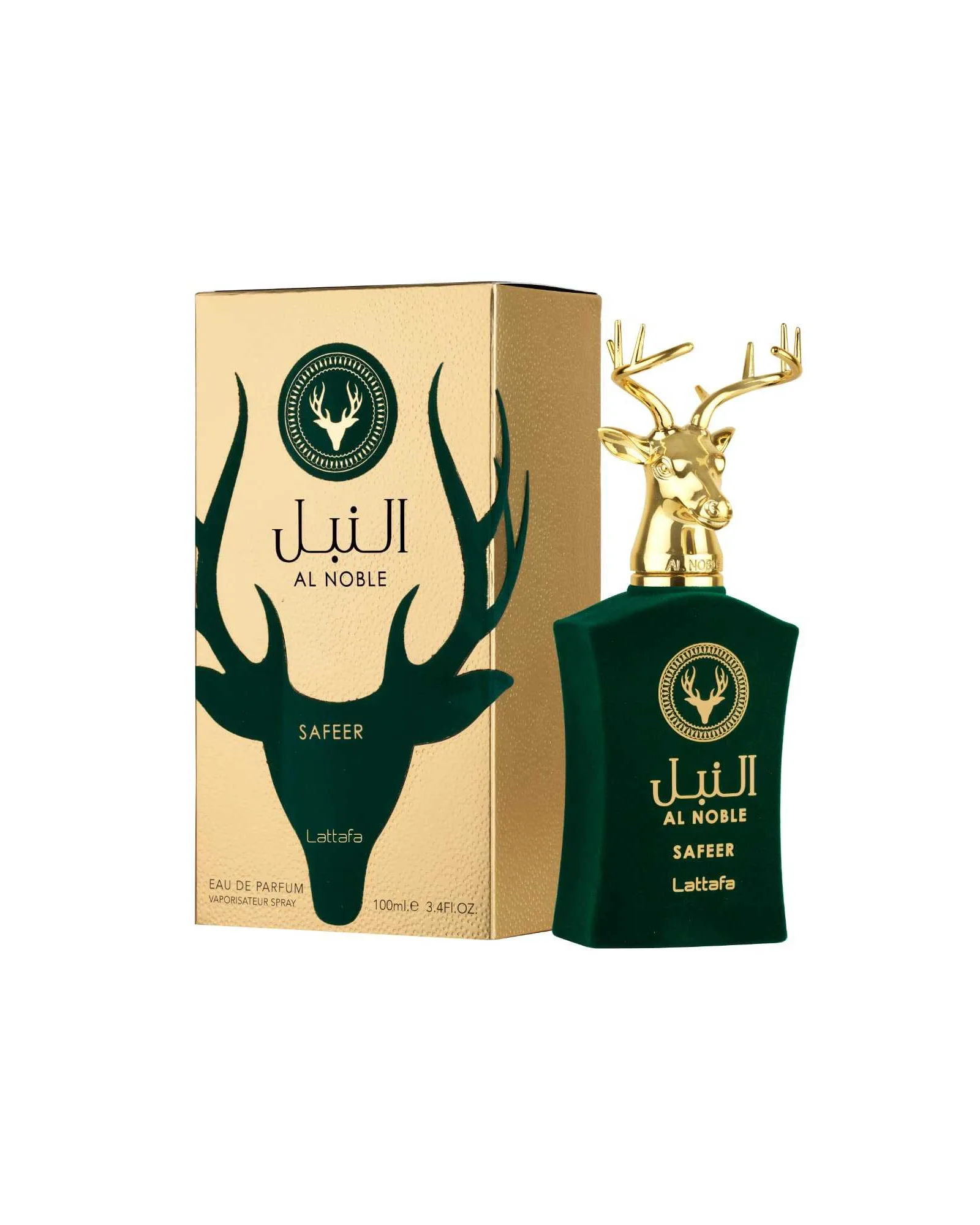 Safeer Al Noble Lattafa Eau de Parfum - Perfume Compartilhável 100ml