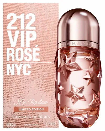 212 Vip Rose NYC Rodeo Carolina Herrera Eau de Parfum - Perfume Feminino 80ml