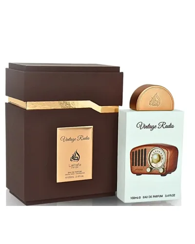 Vintage Radio Lattafa Pride Eau de Parfum - Perfume Compartilhável 100ml