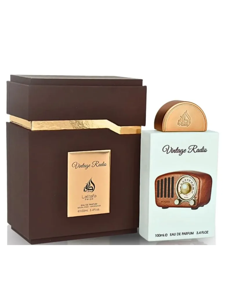 Vintage Radio Lattafa Pride Eau de Parfum - Perfume Compartilhável 100ml — Lattafa