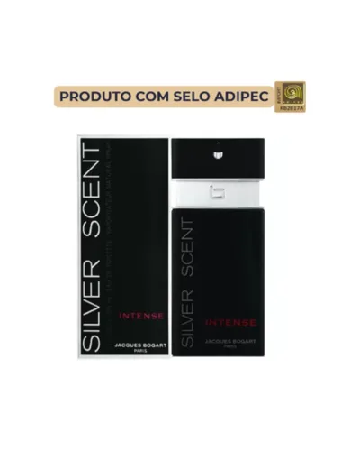 Silver Scent Intense Jacques Bogart Eau de Toilette - Perfume Masculino 100ml