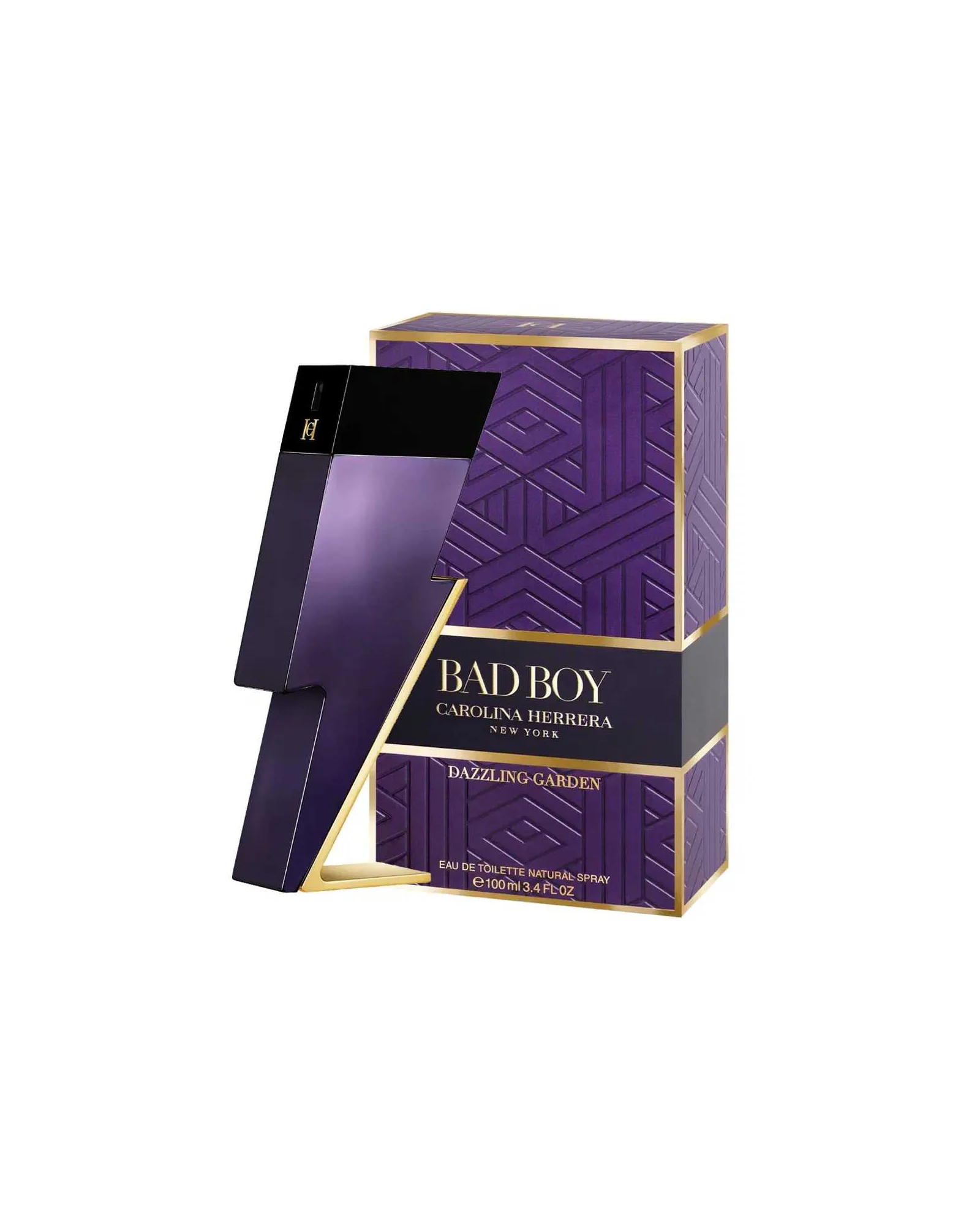 Bad Boy Dazzling Garden Carolina Herrera Eau de Toilette - Perfume Masculino 100ml