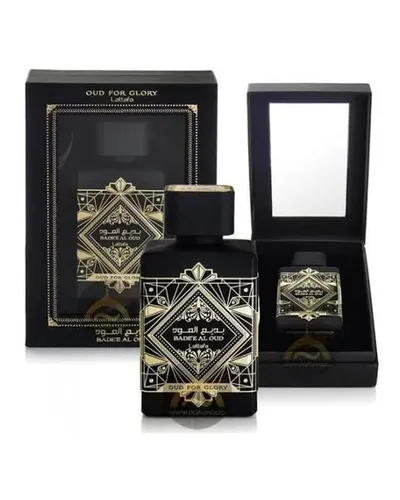 Bade'e Al Oud Oud for Glory Lattafa Eau de Parfum - Perfume Compartilhável 100ml