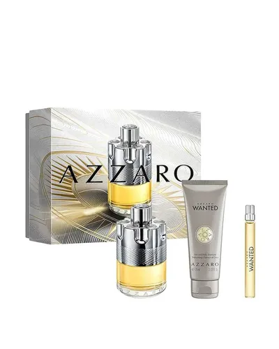 Kit Wanted Azzaro Eau de Toilette - Perfume Masculino 100 + 10ml + Gel de Banho 75ml