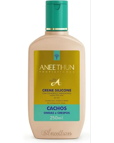 Creme de Silicone Cachos Linha A 250ml Aneethun — Aneethun