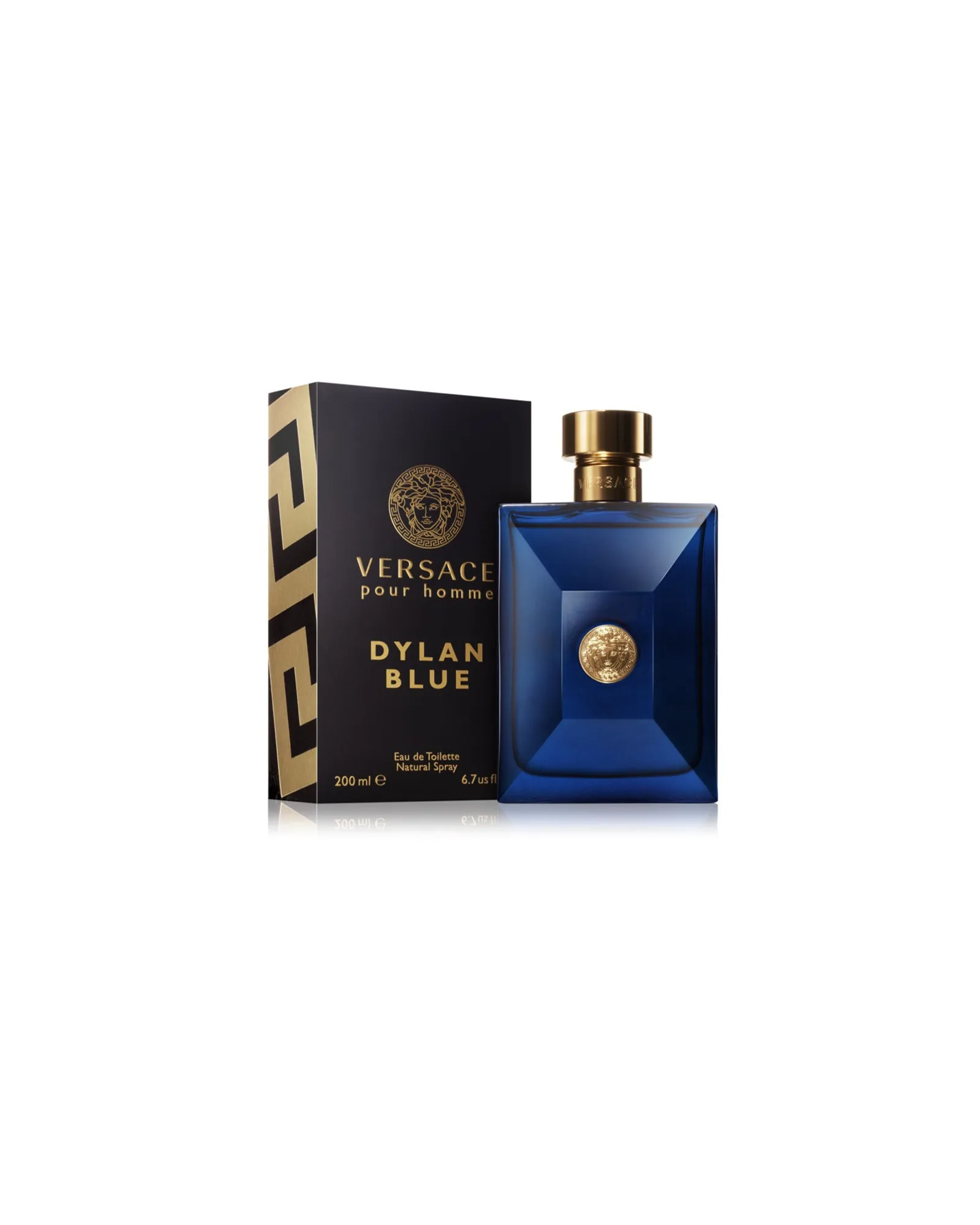 Dylan Blue Pour Homme Versace Eau de Toilette - Perfume Masculino 200ml