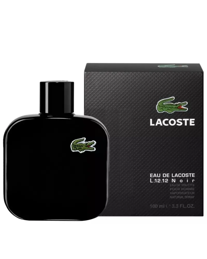 L.12.12 Noir Lacoste Eau de Toilette - Perfume Masculino 100ml — Lacoste