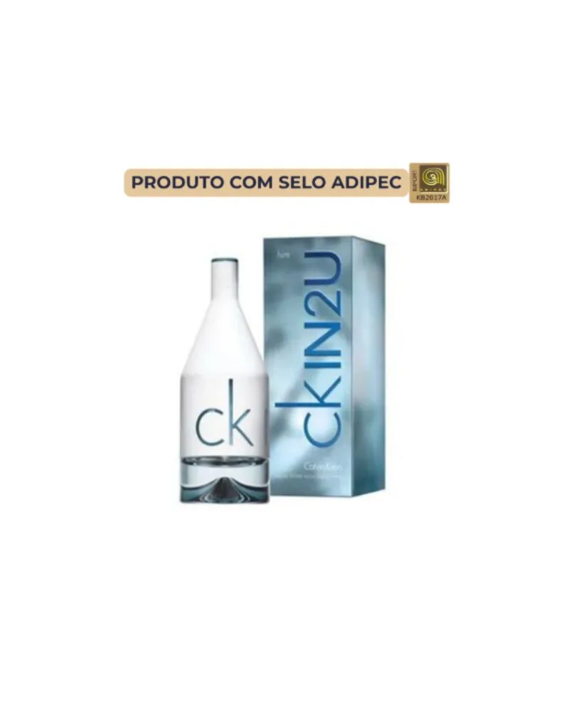 CK in2U For Him Calvin Klein Eau de Toilette - Perfume Masculino 100ml — Calvin Klein