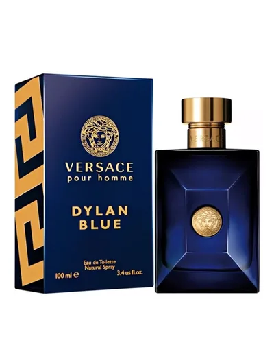 Dylan Blue Pour Homme Versace Eau de Toilette - Perfume Masculino 100ml