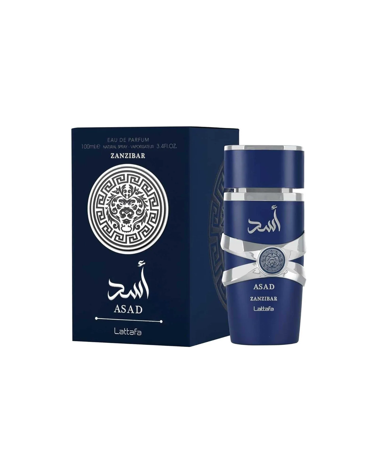 Asad Zanzibar Lattafa Eau de Parfum - Perfume Masculino 100ml