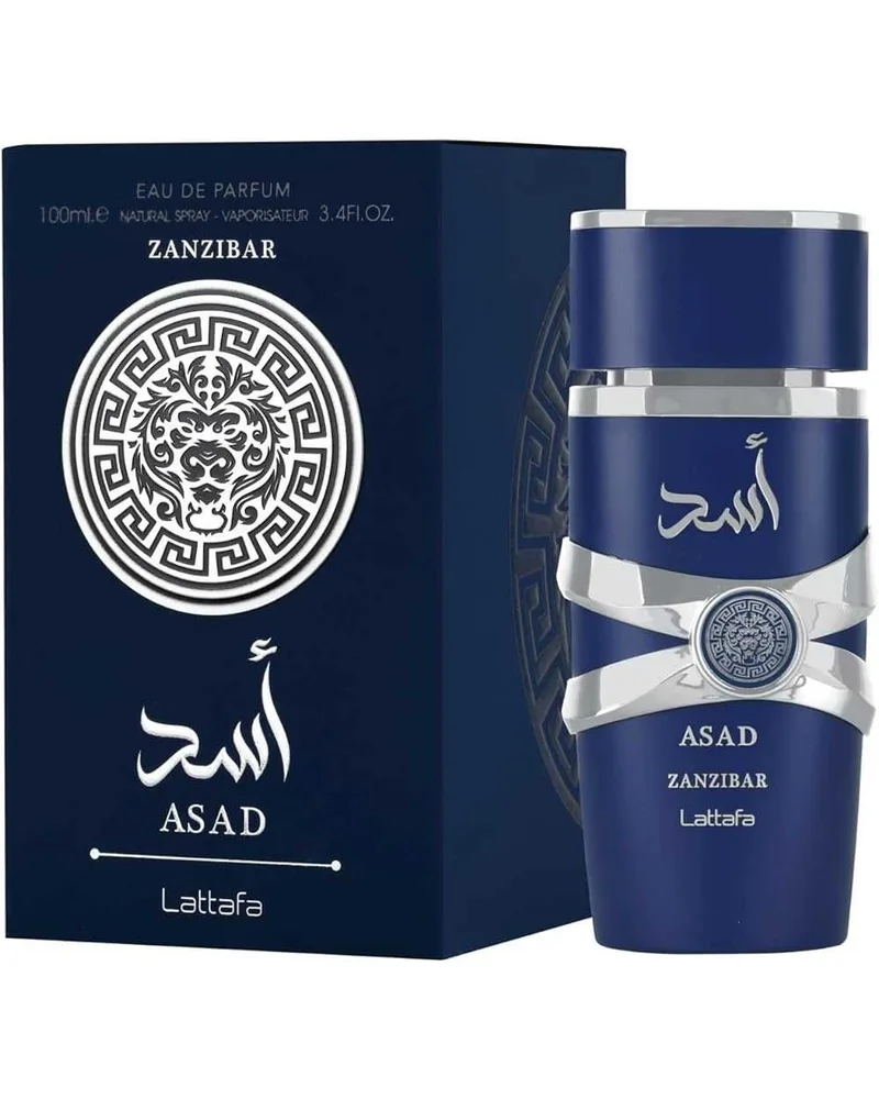 Asad Zanzibar Lattafa Eau de Parfum - Perfume Masculino 100ml — Lattafa