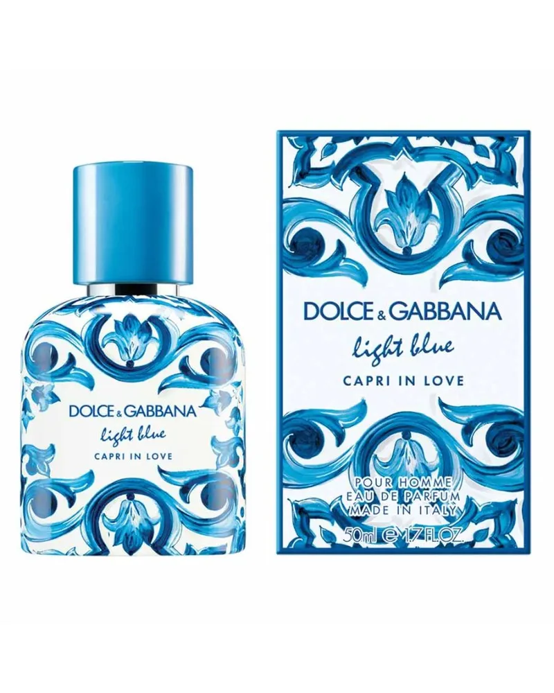 Light Blue Capri in Love Pour Homme Dolce & Gabbana Eau de Parfum - Perfume Masculino 50ml — Dolce & Gabbana