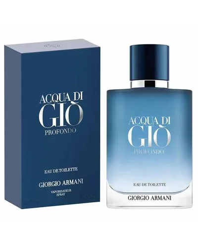 Acqua di Giò Profondo Giorgio Armani Eau de Toilette - Perfume Masculino 100ml