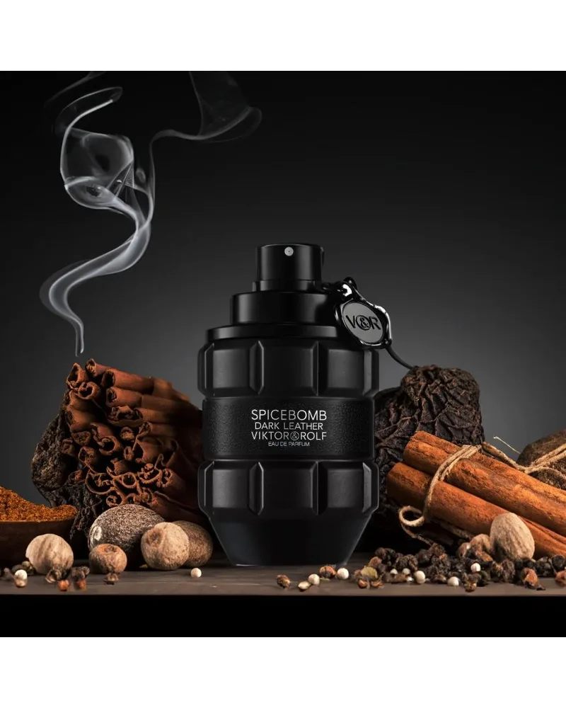 Spice Bomb Dark Leather Viktor & Rolf Eau de Parfum - Perfume Masculino 90ml — Viktor & Rolf