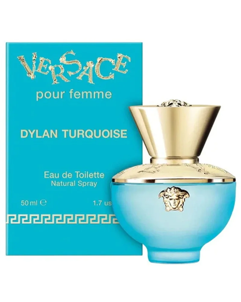 Dylan Turquoise Versace Eau de Toilette - Perfume Feminino 50ml — Versace