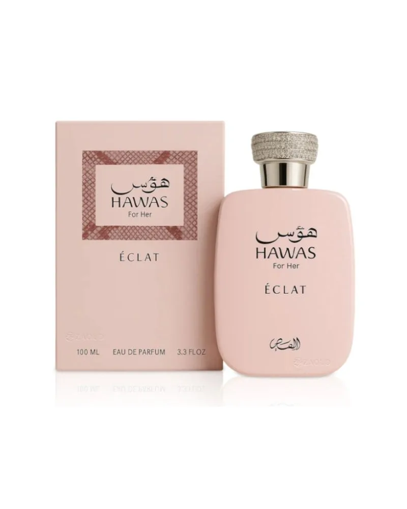 Hawas Éclat Rasasi Eau de Parfum - Perfume Feminino  100ml — Rasasi