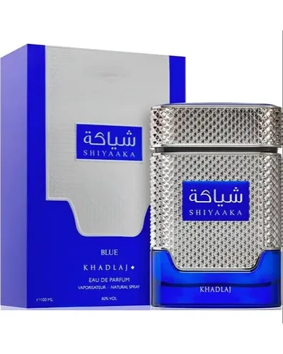 Shiyaaka Blue Khadlaj Eau de Parfum - Perfume Compartilhável 100ml — Khadlaj