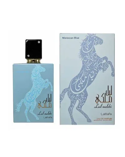 Lail Maleki Moroccan Blue Lattafa Eau de Parfum - Perfume Masculino 100ml