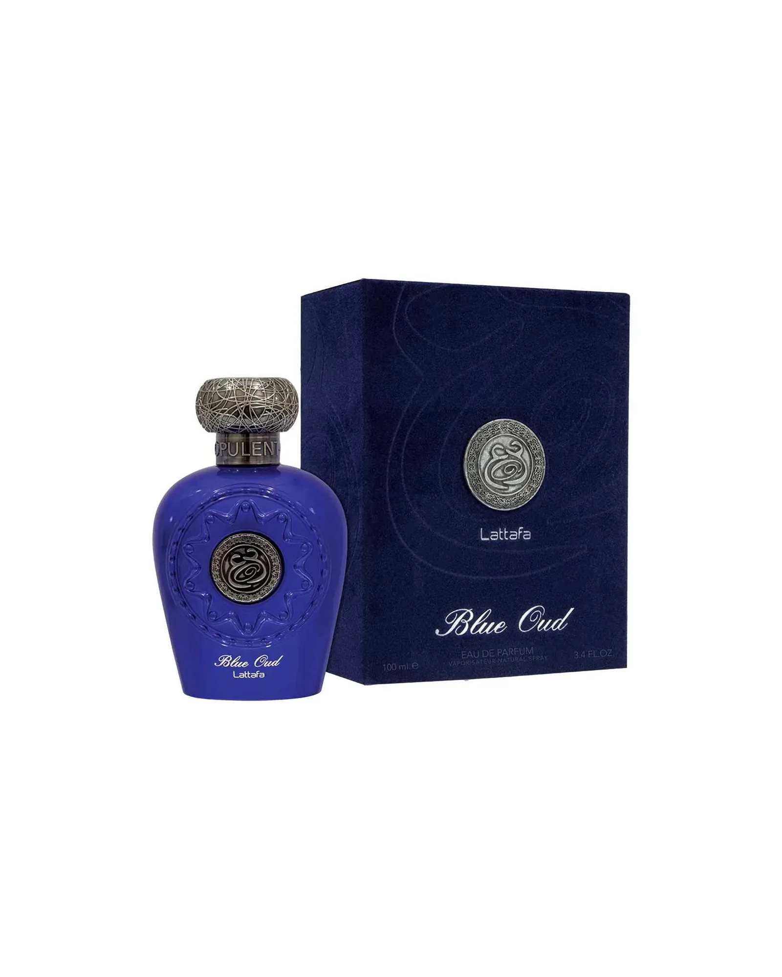 Blue Oud Lattafa Eau de Parfum - Perfume Compartilhável 100ml