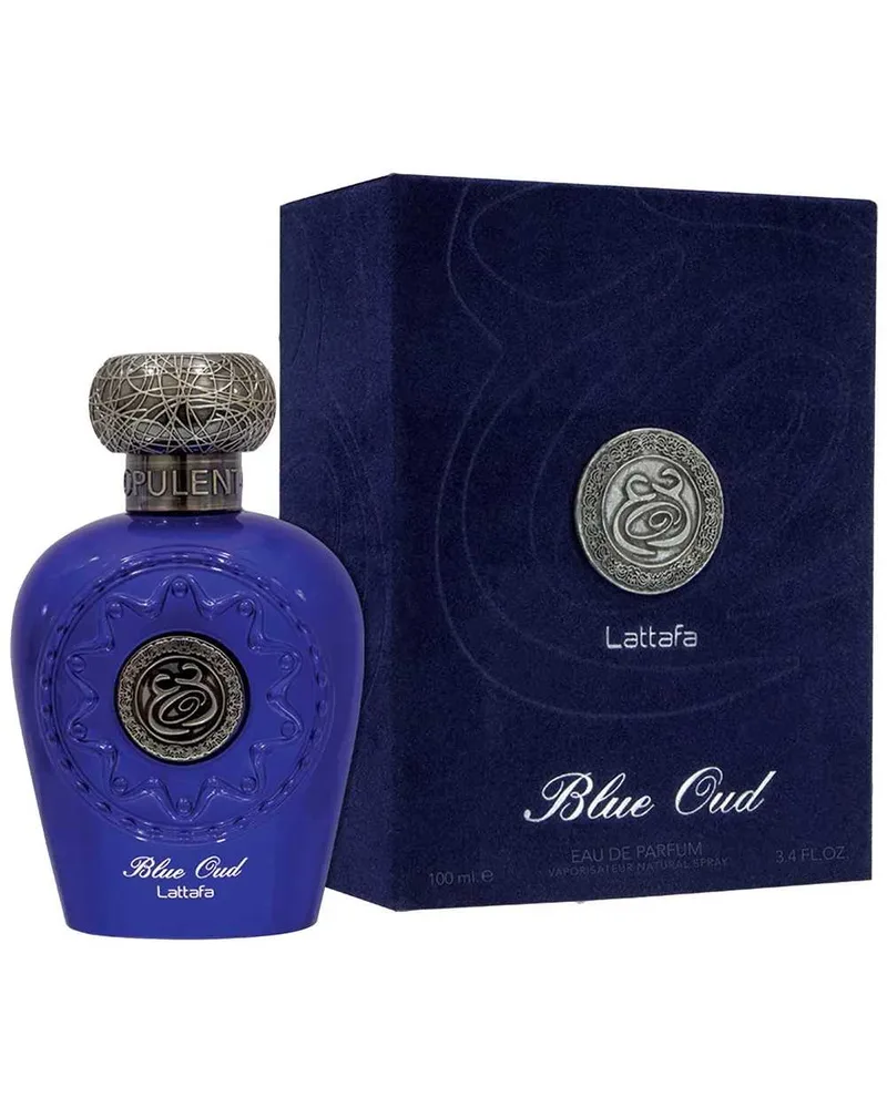 Blue Oud Lattafa Eau de Parfum - Perfume Compartilhável 100ml — Lattafa