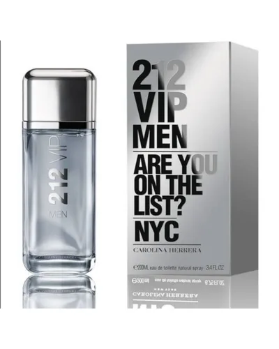 212 VIP Men Carolina Herrera Eau de Toilette - Perfume Masculino 200ml