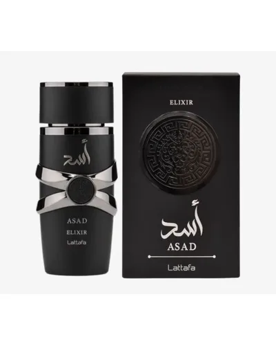 Asad Elixir Lattafa Eau de Parfum - Perfume Masculino 100ml