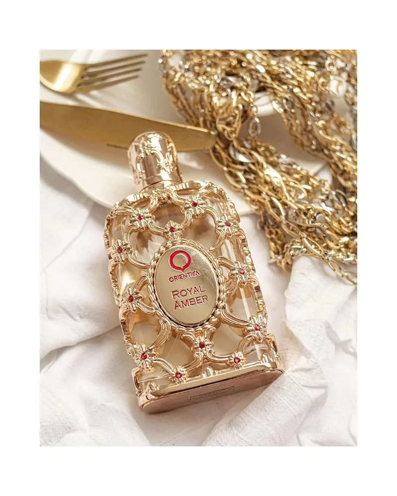 Royal Amber Orientica Eau de Parfum - Perfume Compartilhável 80ml — Orientica