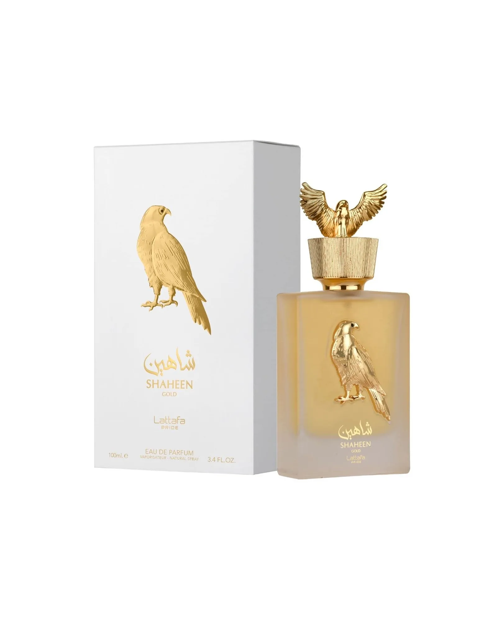 Shaheen Gold Lattafa Eau de Parfum - Perfume Compartilhável 100ml