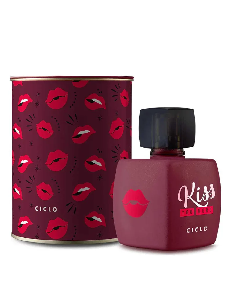Deo Colônia Ciclo Kiss You More Lata 100ml — Ciclo Cosméticos